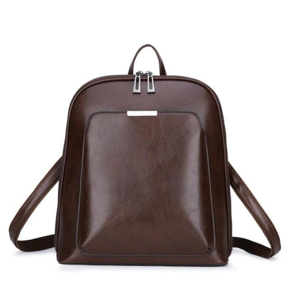 Naomi | Timeless Double Zip Backpack with Elegant Simplicity