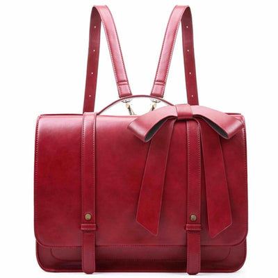 Sienna | Retro Twist Bag in Blue-Pink