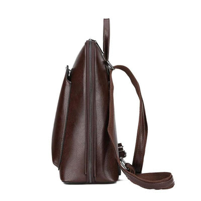 Naomi | Timeless Double Zip Backpack with Elegant Simplicity