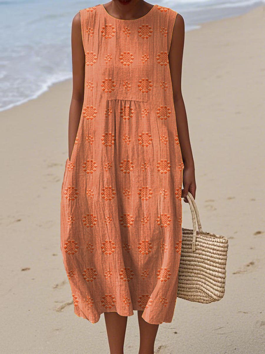 Beata Butik® | Elegant Geometric Dress
