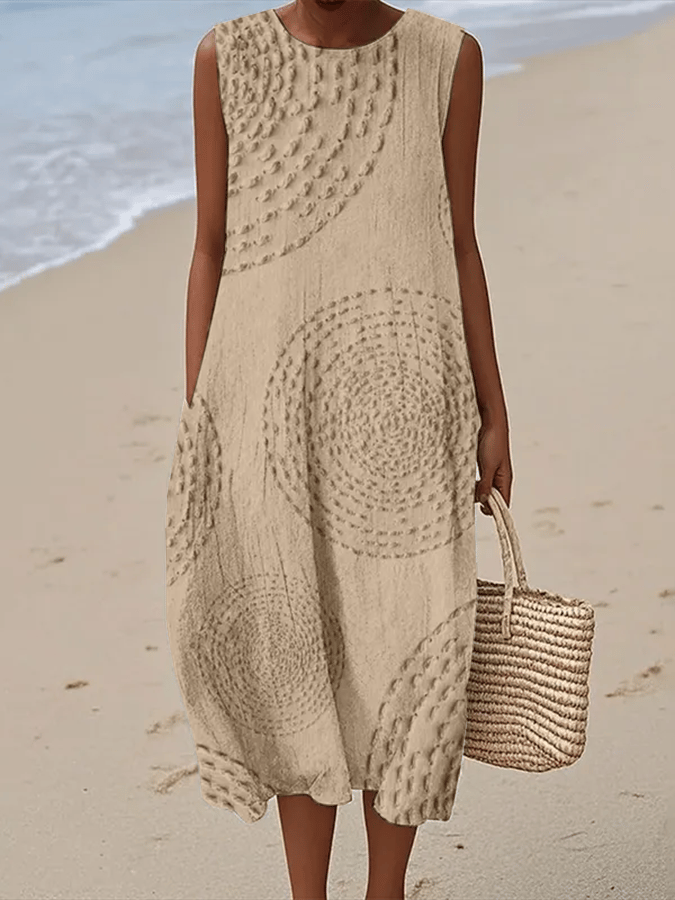 Beata Butik® | Elegant Geometric Dress