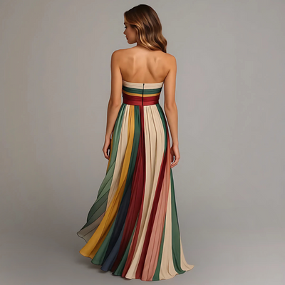 Patricia™ | Colourful Sleeveless Dress