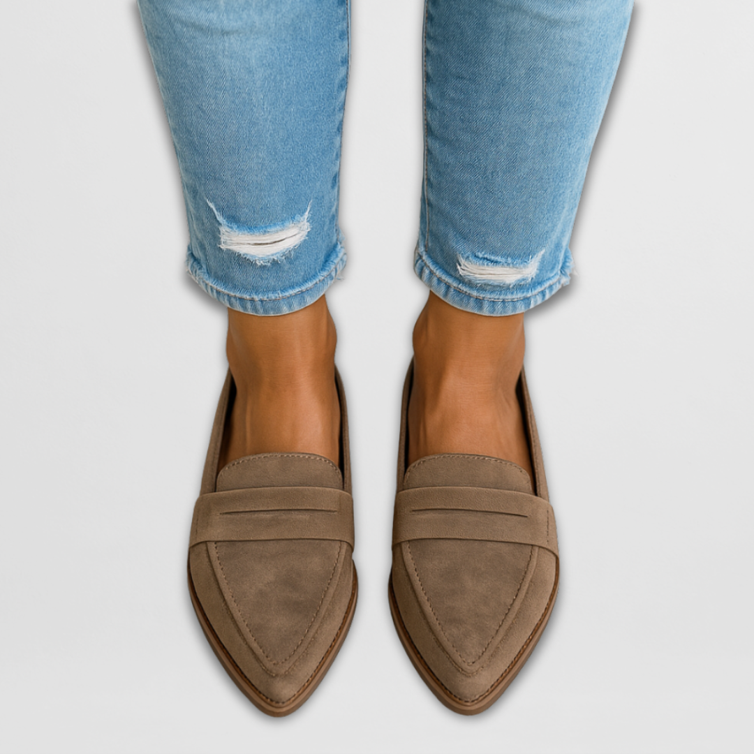 Claire™ | Soft Suede Loafers