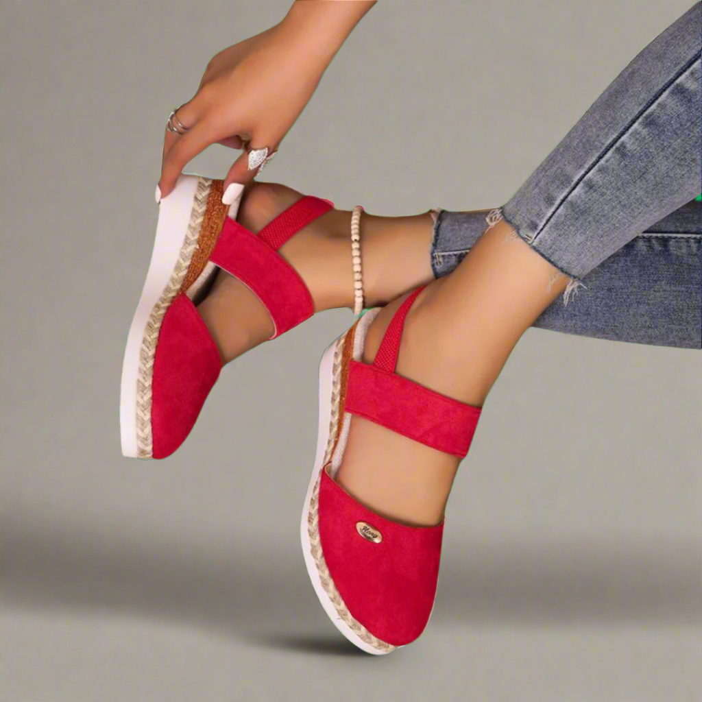 Gerneliese | Elegant Orthopaedic Wedge Sandals