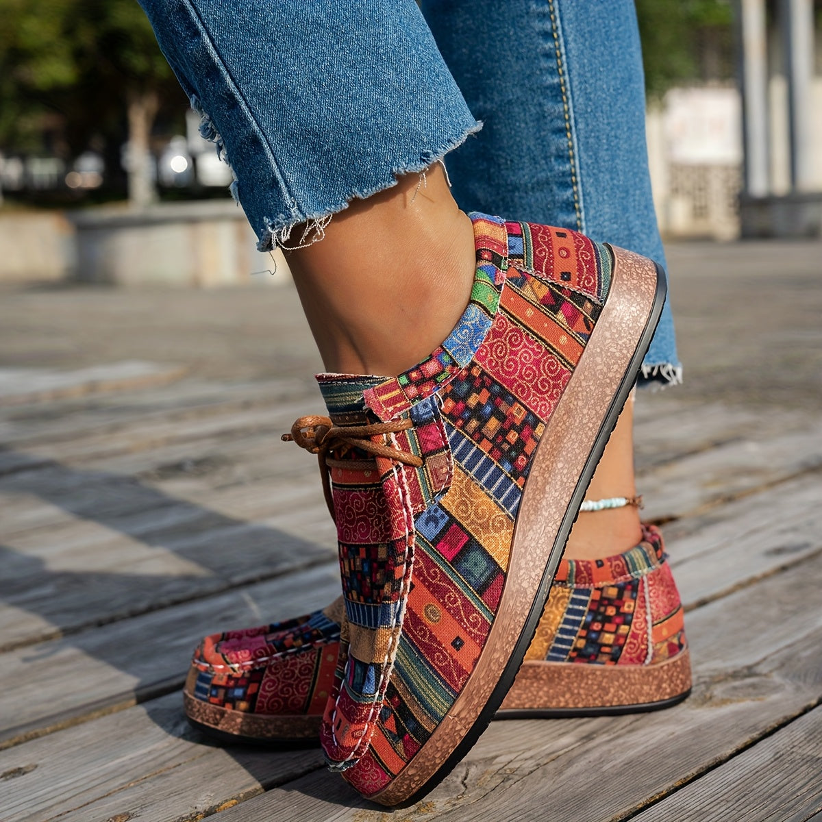 Isla | Colourful Retro Shoes