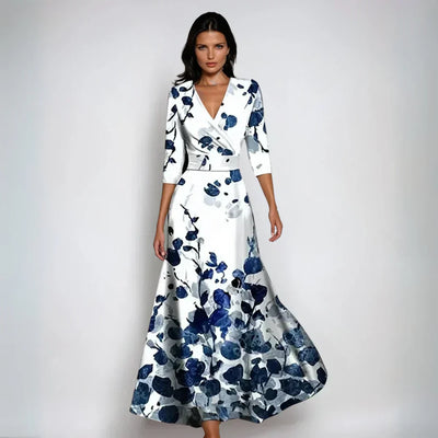 Emily | Flared Floral Dress