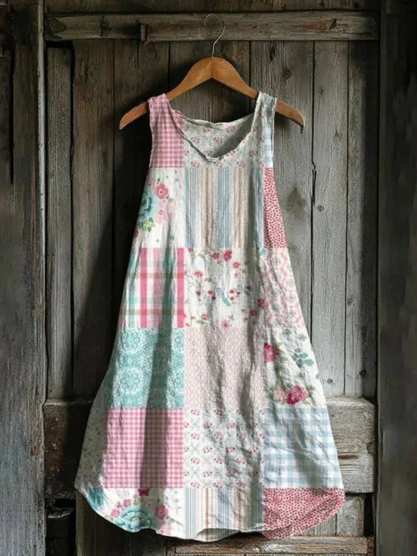 Rosalie – Pastel Pattern Dress