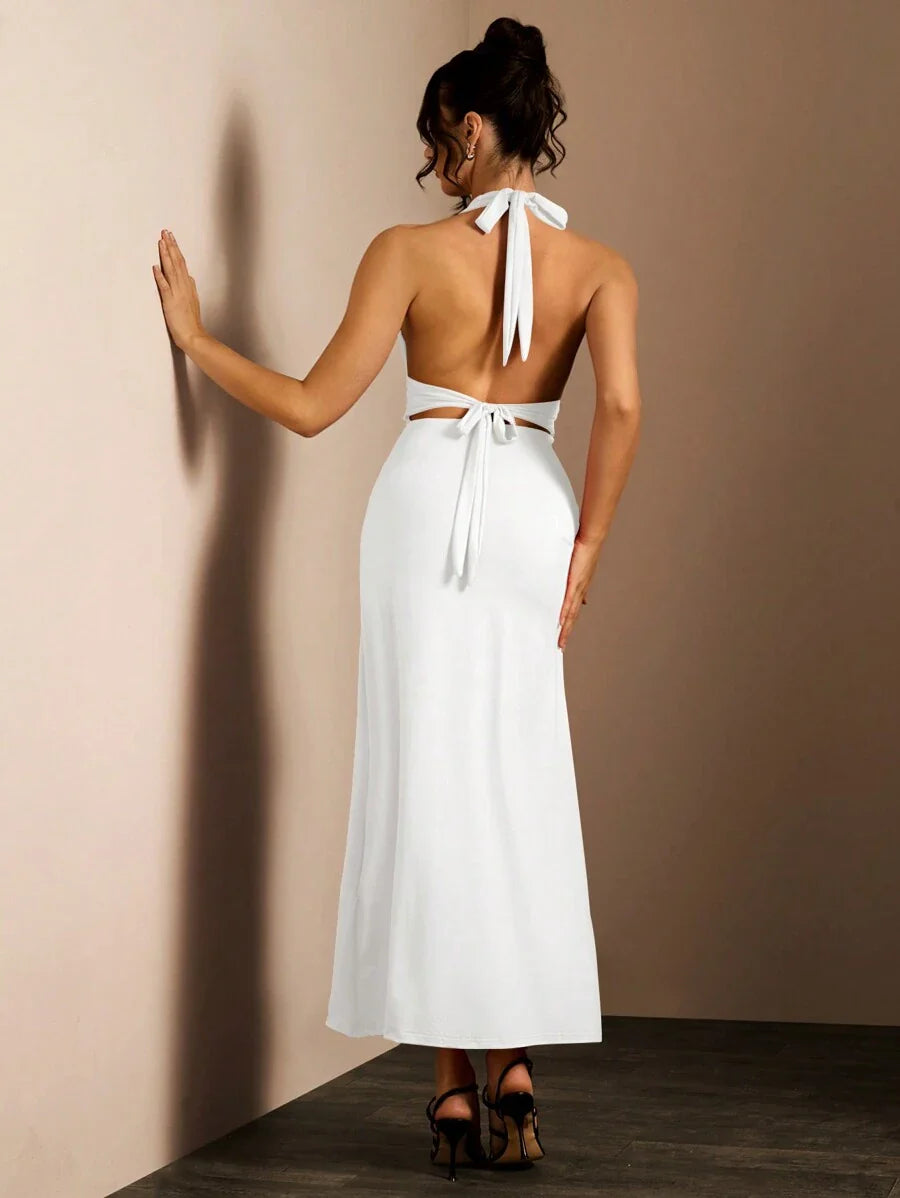 Danuta | Evening Maxi Dress with a Split
