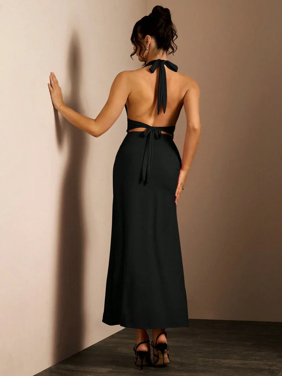 Danuta | Evening Maxi Dress with a Split