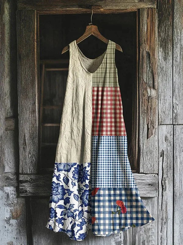 Suzon – Check Pattern Dress