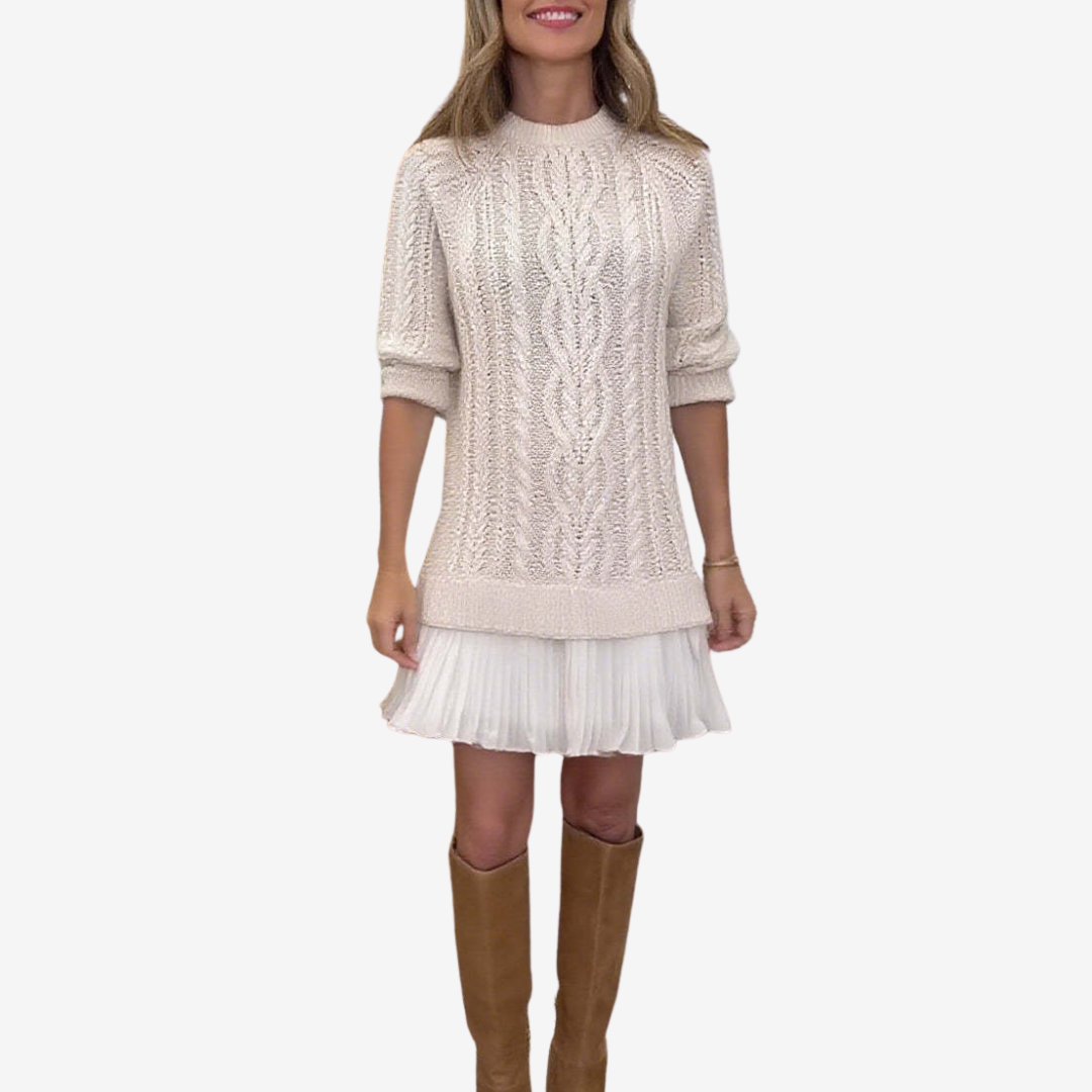Gaëlle™ | Knitted Jumper Dress
