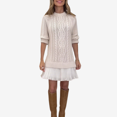Gaëlle™ | Knitted Jumper Dress