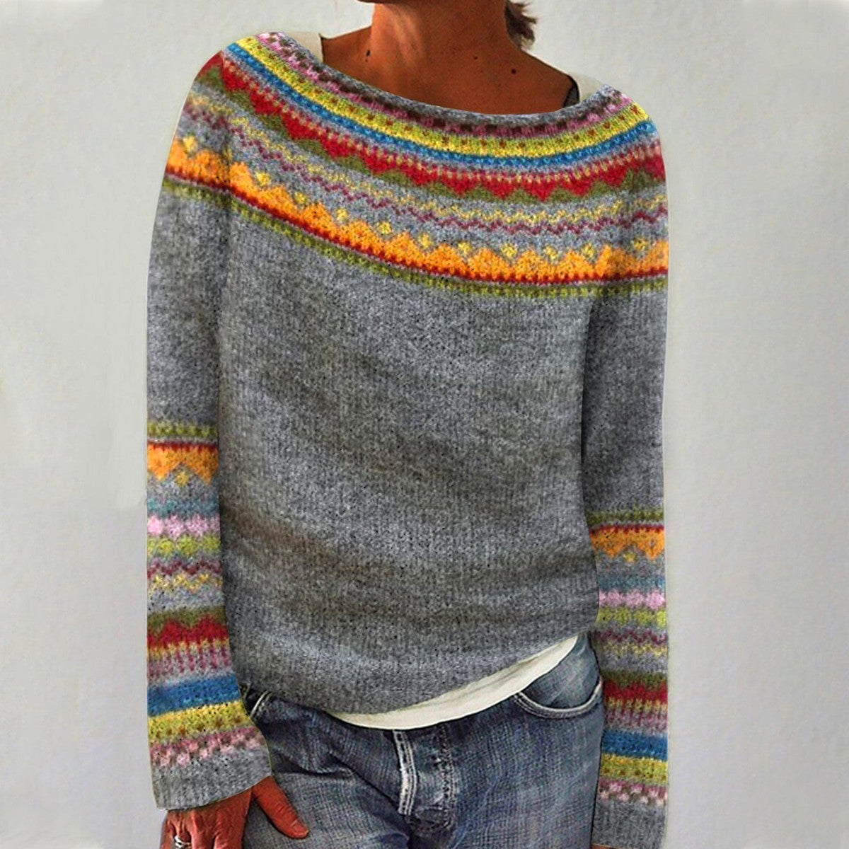 Lucie | Retro Winter Sweater