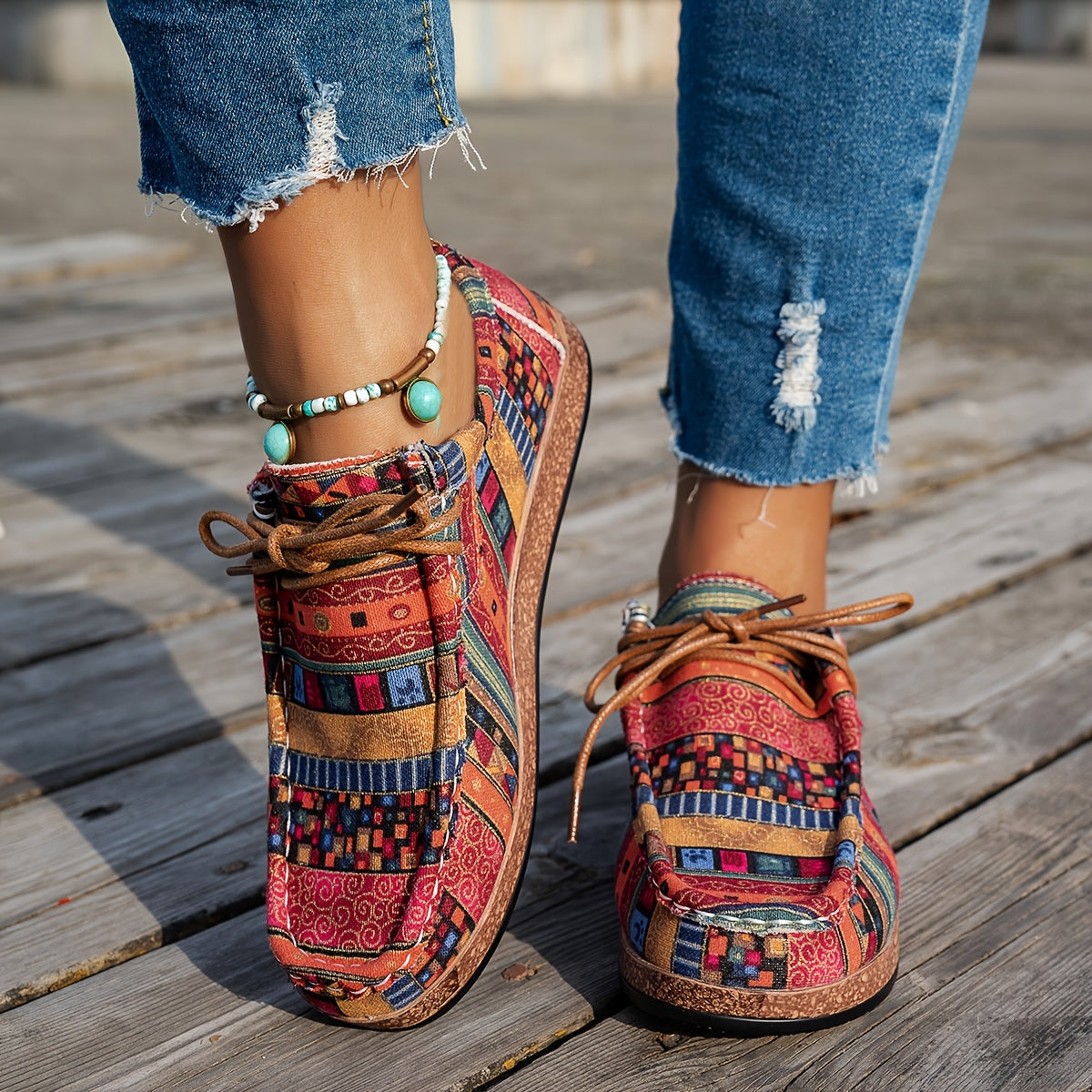 Isla | Colourful Retro Shoes