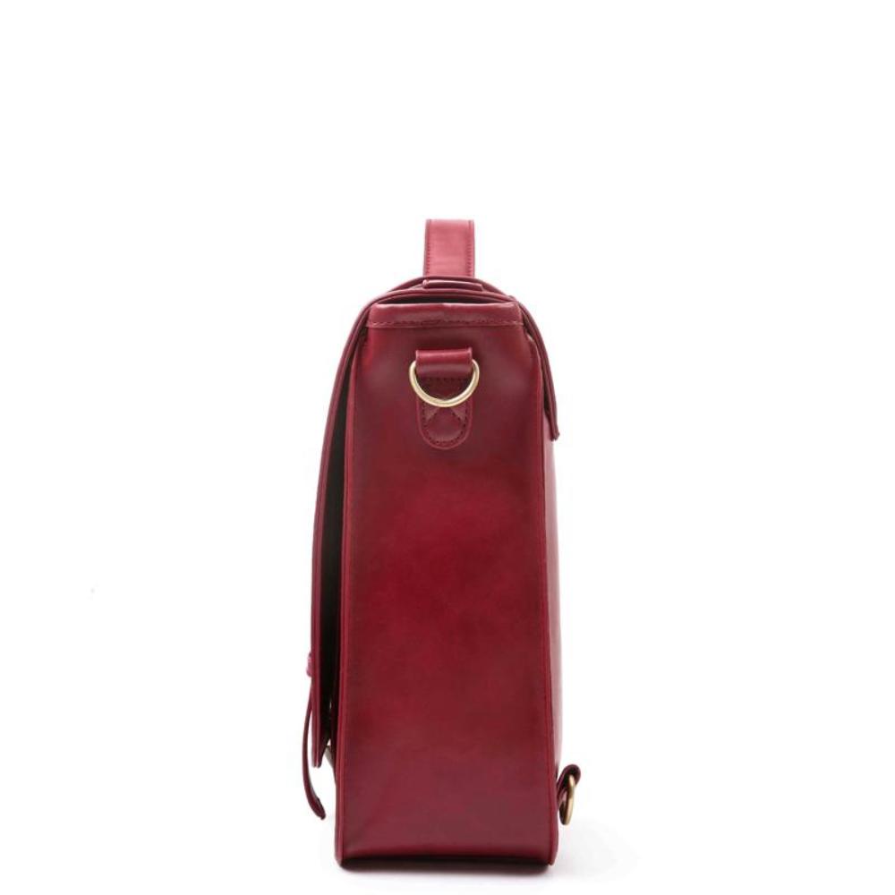 Sienna | Retro Twist Bag in Blue-Pink