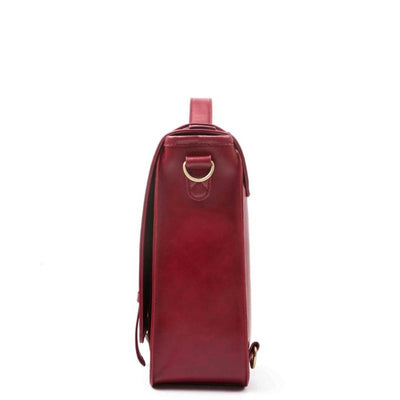 Sienna | Retro Twist Bag in Blue-Pink