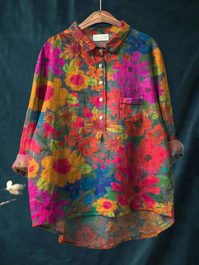 Violet | Plant Art Blouse