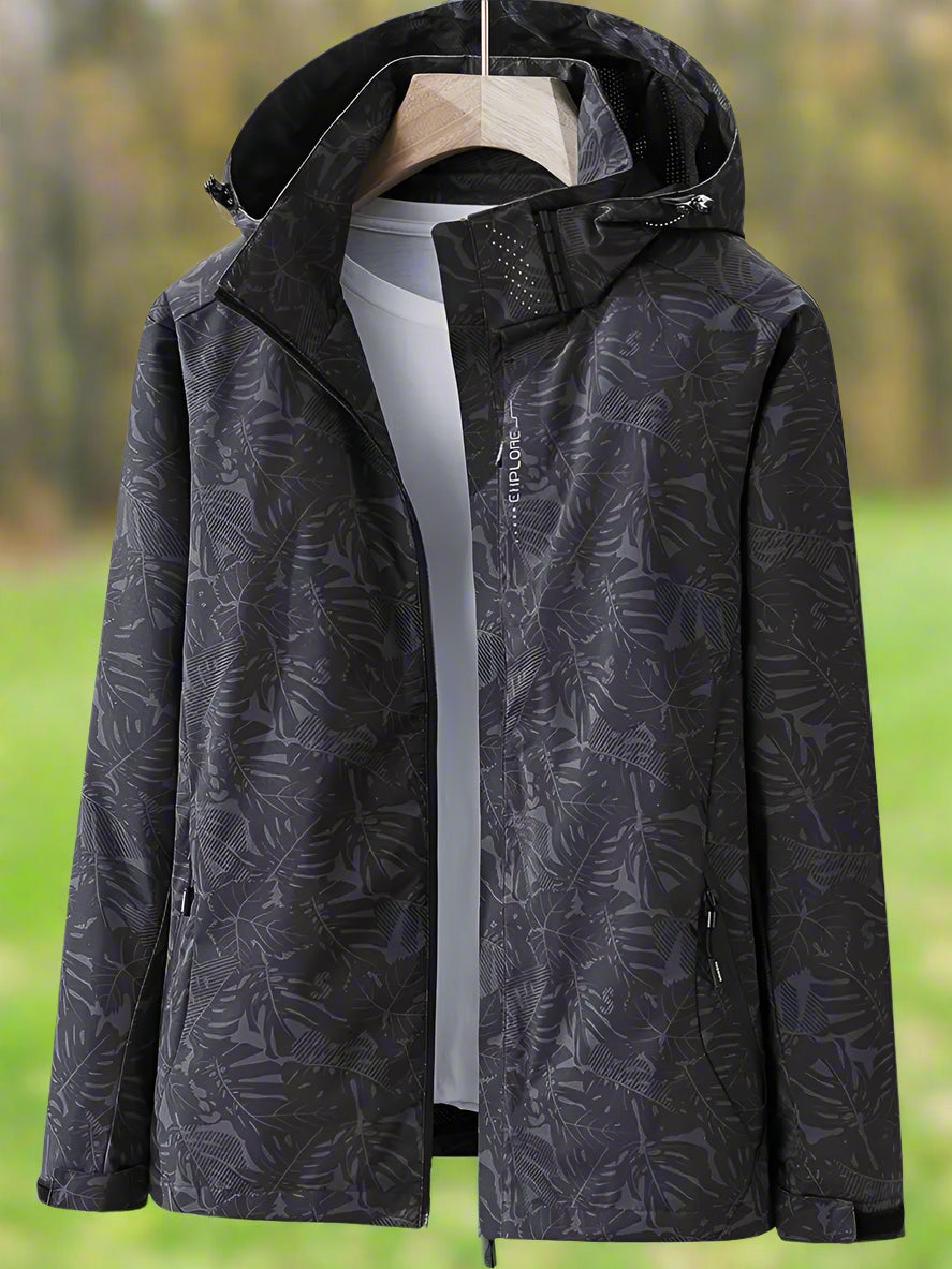Jenny™ | Windbreaker jacket with leaf print