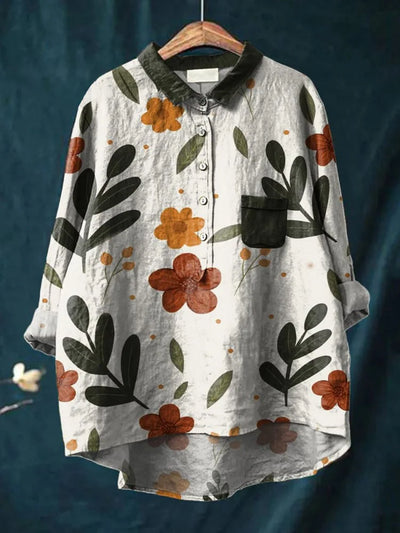 Koda | Plant Art Blouse