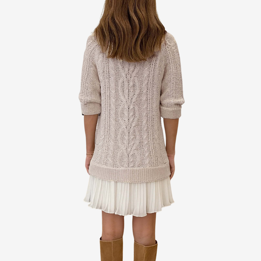 Gaëlle™ | Knitted Jumper Dress