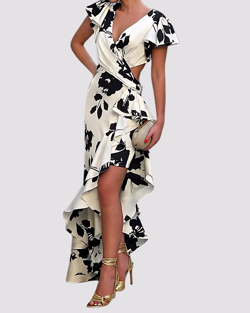 Zinnia - Floral Dress