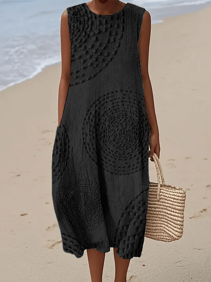 Beata Butik® | Elegant Geometric Dress