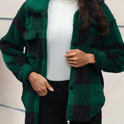 Ronda | Stylish Fleece Oversized Jacket