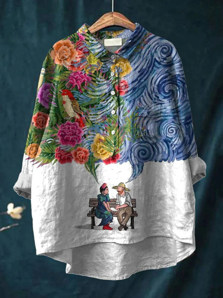 Vincent van Gogh Art Blouse