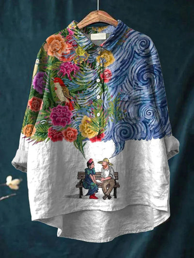 Vincent van Gogh Art Blouse
