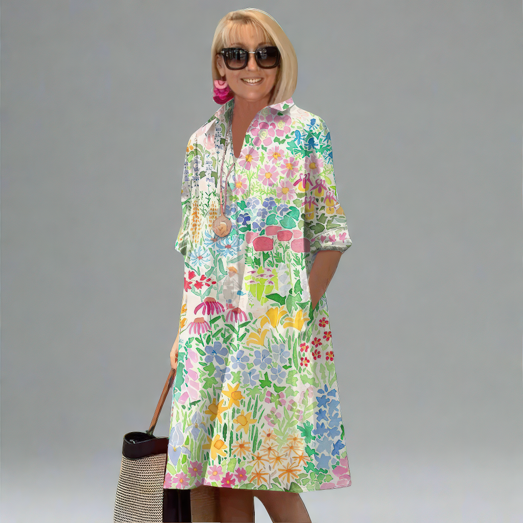Bente | Handcrafted Midi Dress