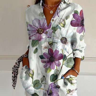 Diane | Elegant Artistic Blouse
