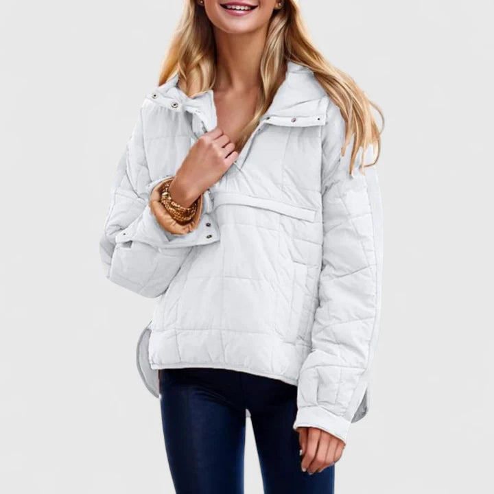 Farell™ – Oversized Hooded Pullover Jacket