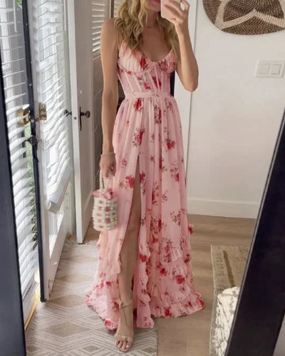 Sonja | Midi Dress in Floral Pattern