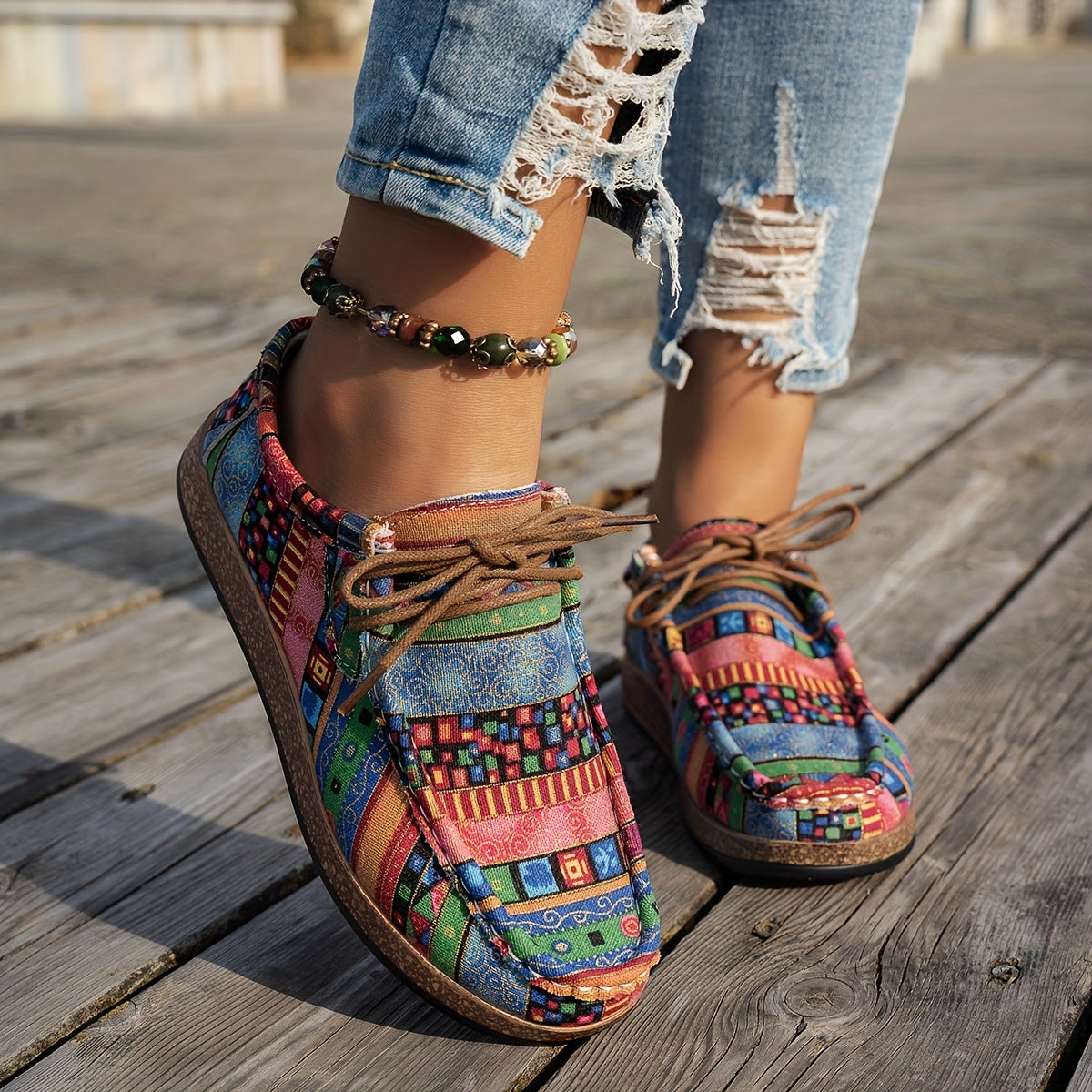 Isla | Colourful Retro Shoes