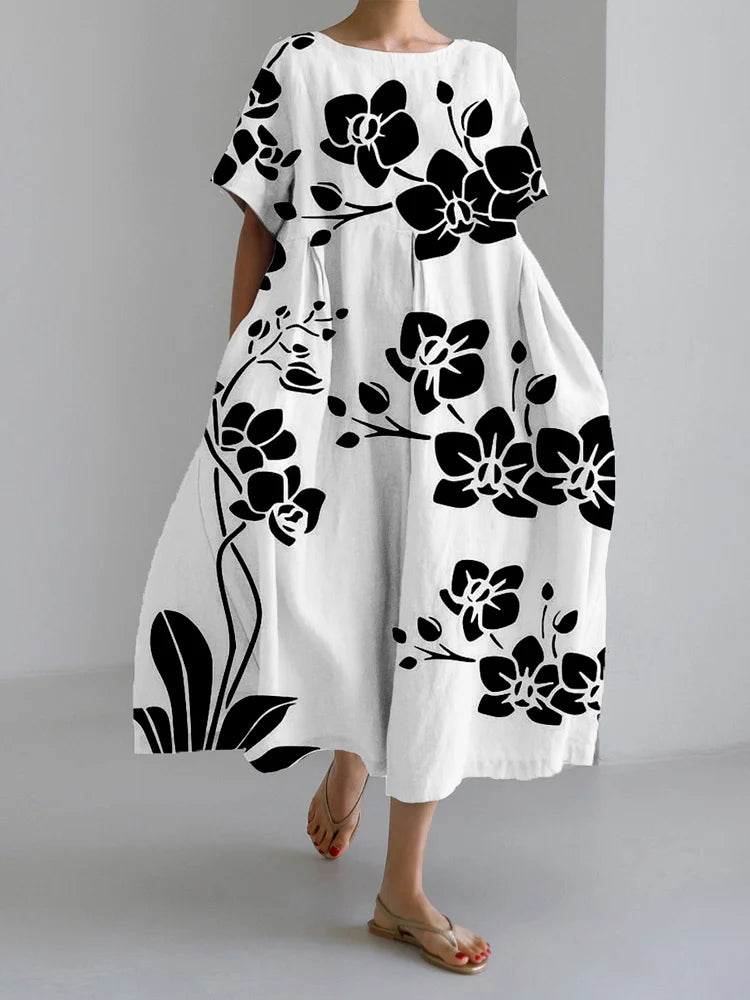 Marisella | Elegant Floral Dress for Any Occasion with Lightness and Style