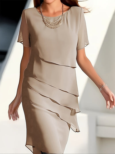 Celina | Elegant Chiffon Dress