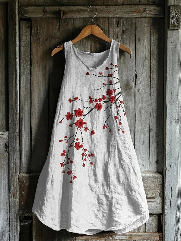 Alma – Cherry Blossom Print Dress