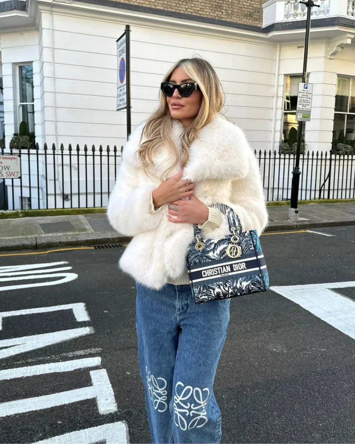 Alena | Elegant Faux Fur Jacket