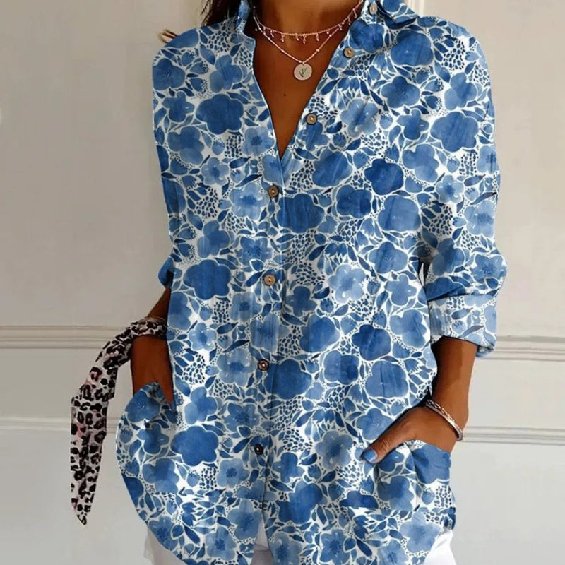 Diane | Elegant Artistic Blouse