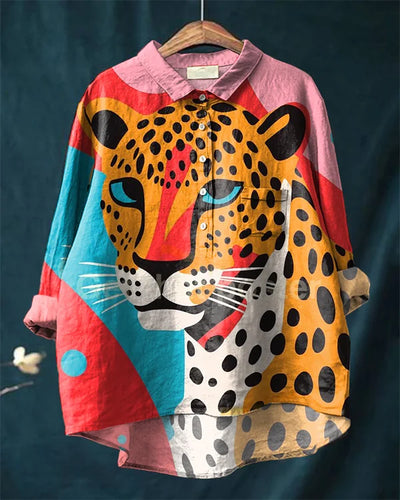 Simba | Leopard Art Blouse