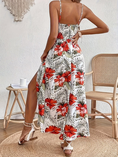 Kalina | Tropical Maxi Dress