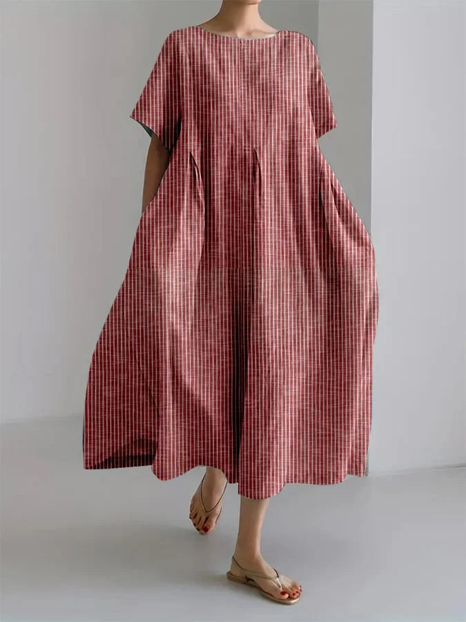 Bianca | Long Casual Retro Dress