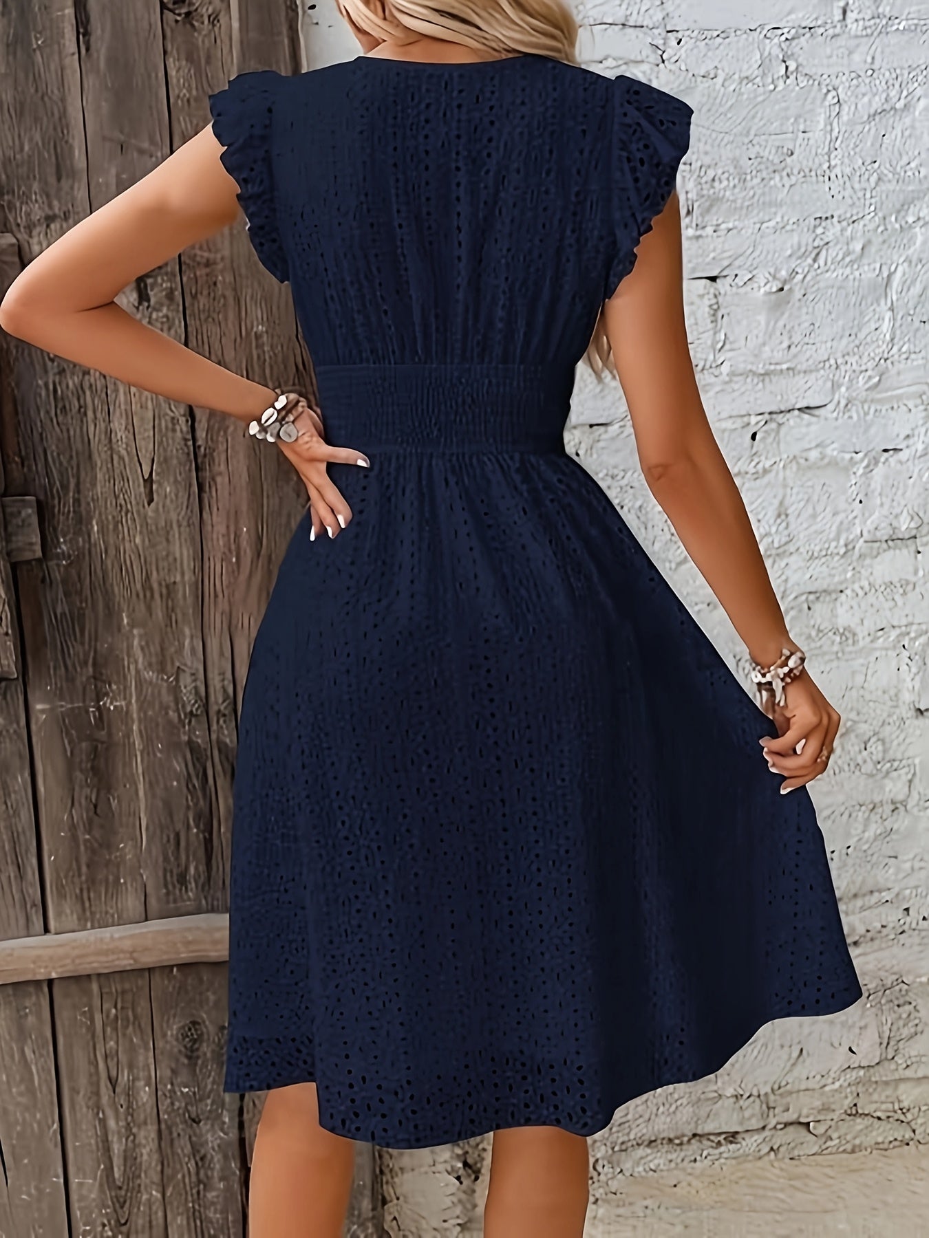 Amelia | Lace Dress with Ruffles