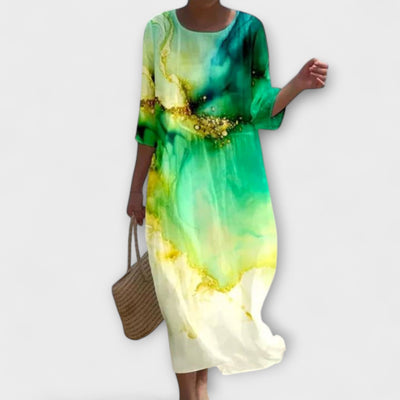 Sofie | Stylish Floral Midi Dress