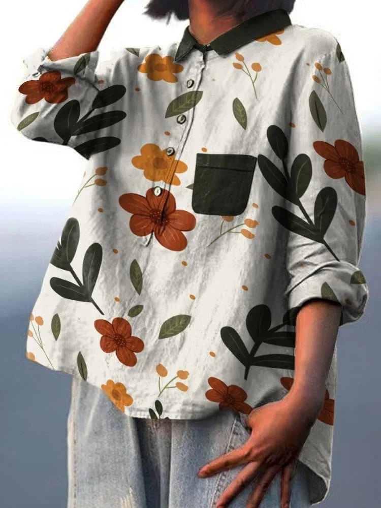 Koda | Plant Art Blouse