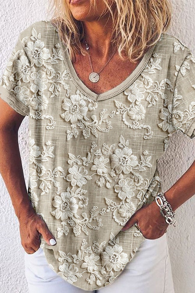 Petal Tee at Sunset
