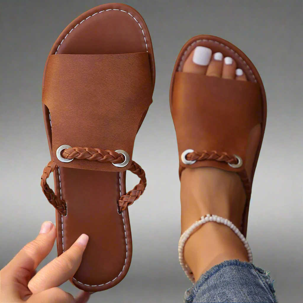 Katelina | Handmade Flat Sandals