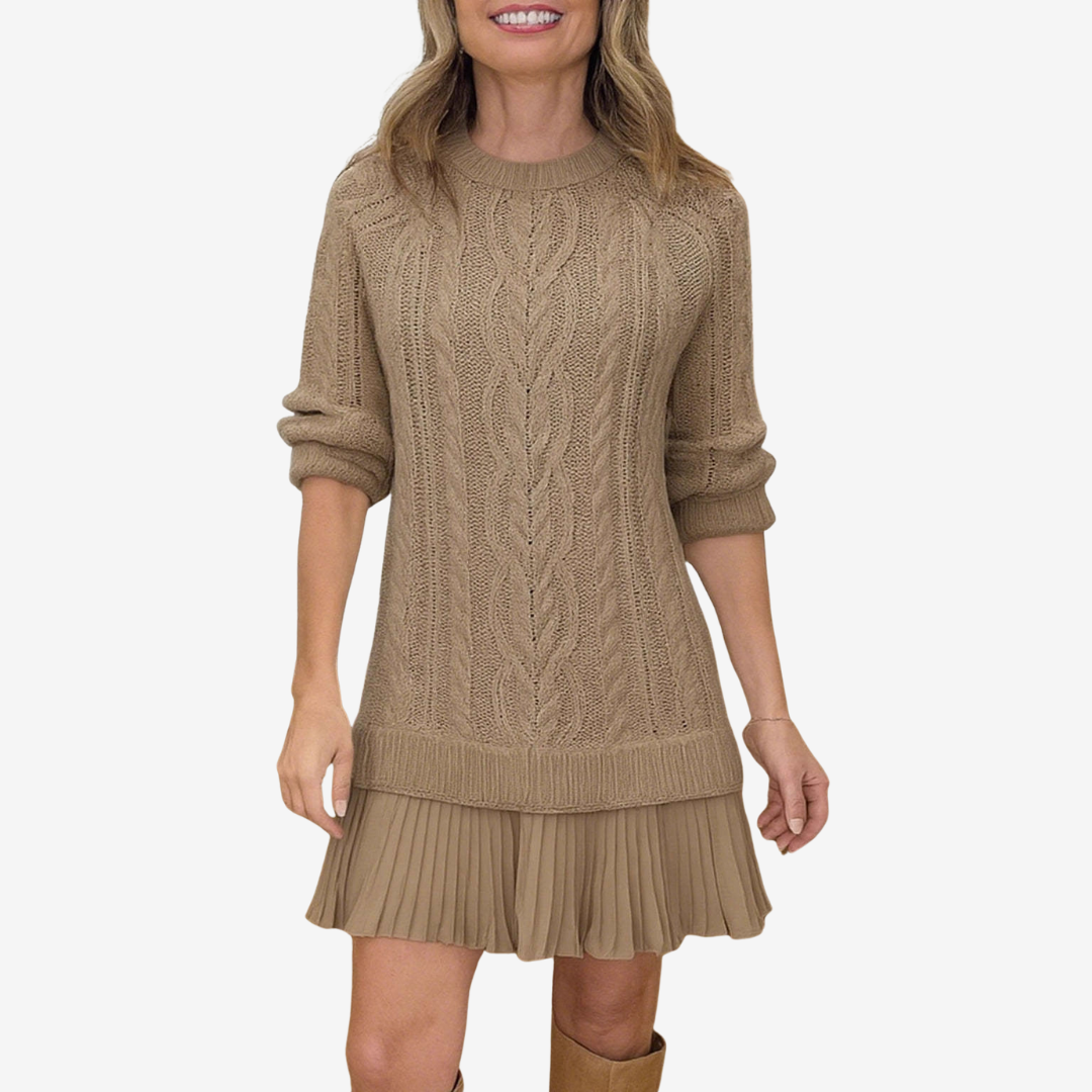 Gaëlle™ | Knitted Jumper Dress