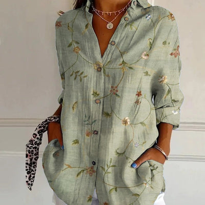 Diane | Elegant Artistic Blouse