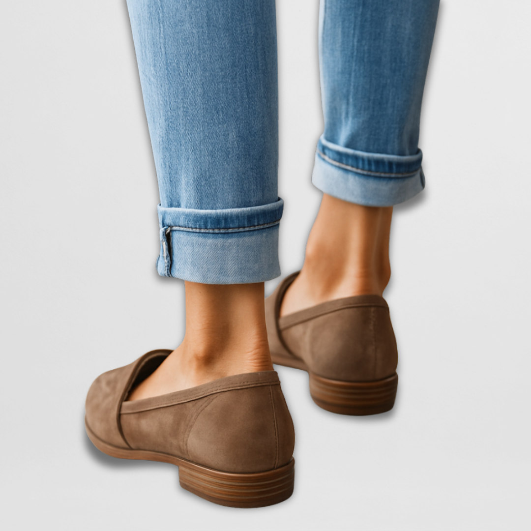 Claire™ | Soft Suede Loafers